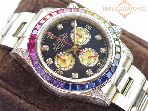 fake diamond encrusted rolex|Rolex daytona knockoff.